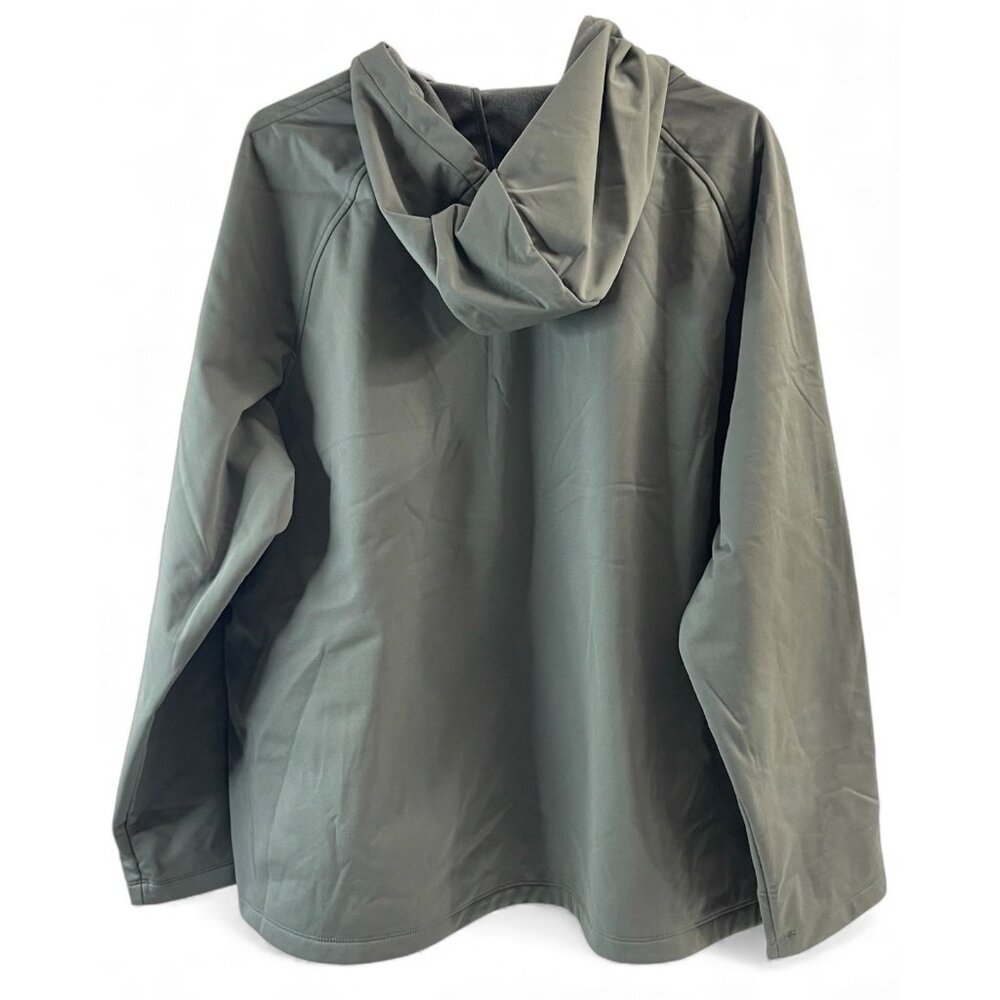 32 Degrees Heat NWT Women's Fleeced Line Hooded Full Zip Softshell Jacket, XXL - Picture 4 of 14